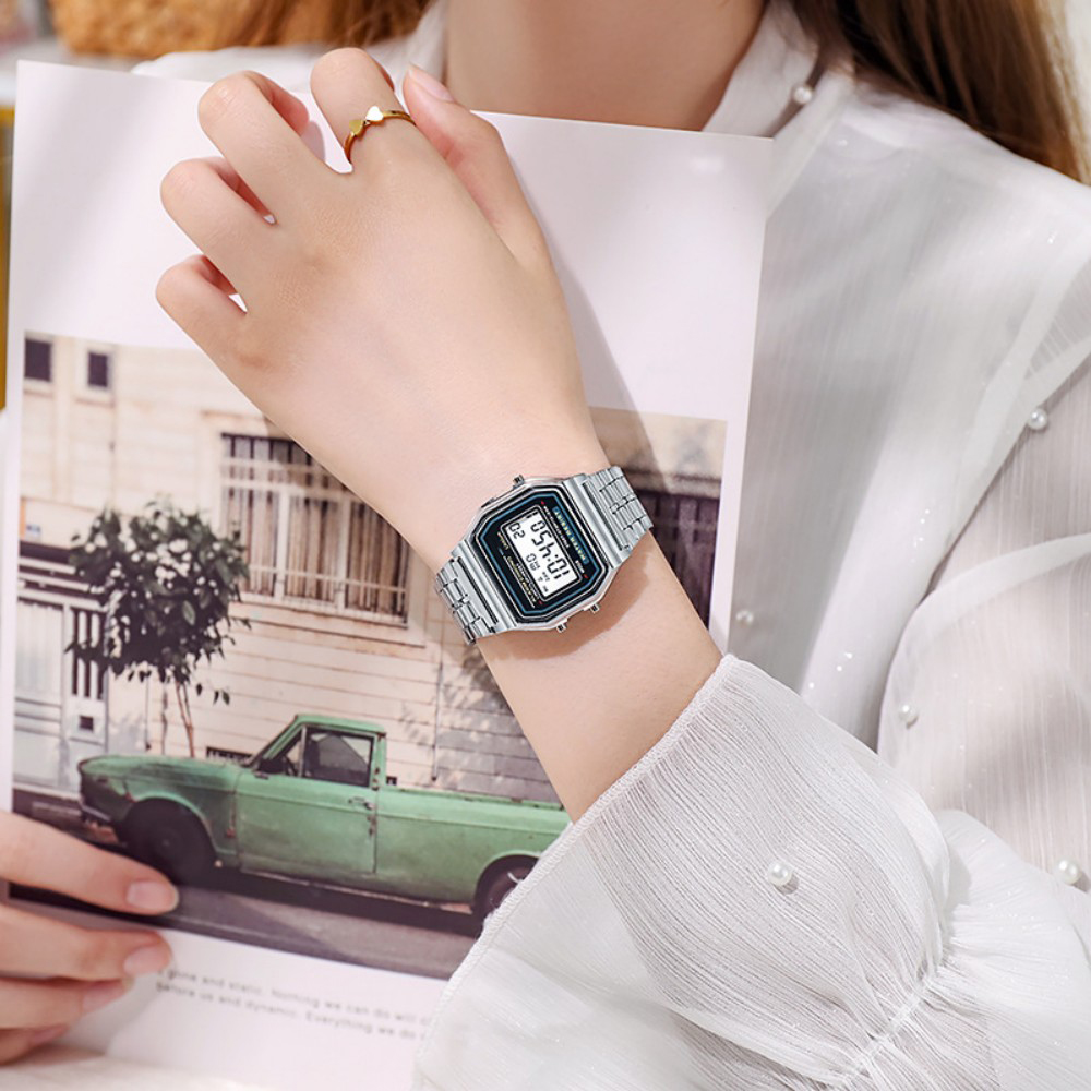 Jam Tangan Digital Elegan untu - Jewelry Watches Men ulasan dan harga