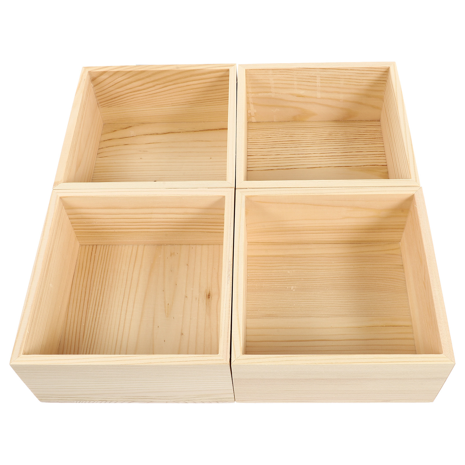 4Pcs Set Kotak Penyimpanan Per - Jewelry Box That Holds Watches ulasan dan harga