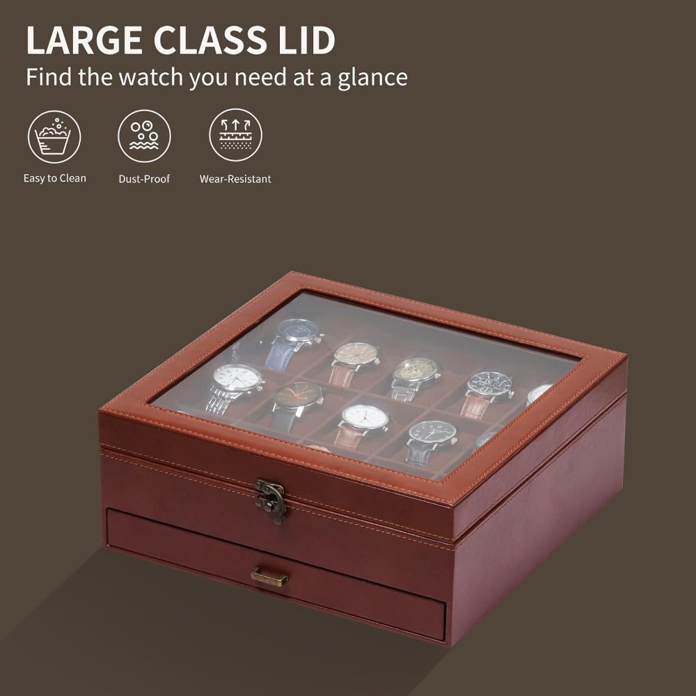 Kotak Jam Tangan 2 Lapis denga - Jewelry Box That Holds Watches ulasan dan harga