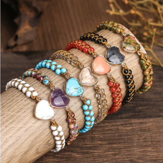 Gelang Batu Permata Alami Gaya - Gemstone Bracelet Healing ulasan dan harga