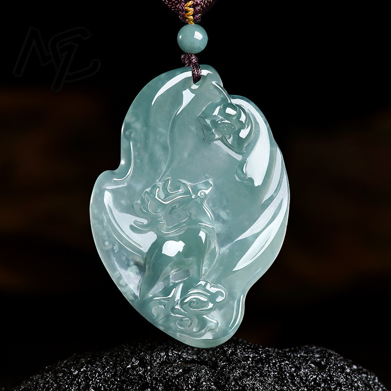 Kalung Liontin Rusa Sika Biru  - Jewelry & Watches Vitopoulos ulasan dan harga