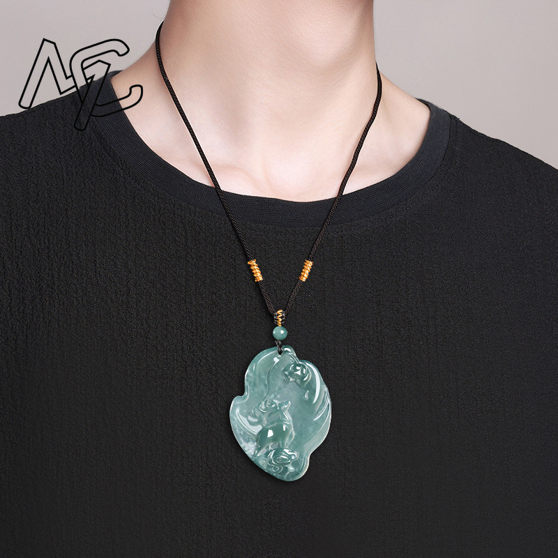 Kalung Liontin Rusa Sika Biru  - Jewelry & Watches Vitopoulos ulasan dan harga