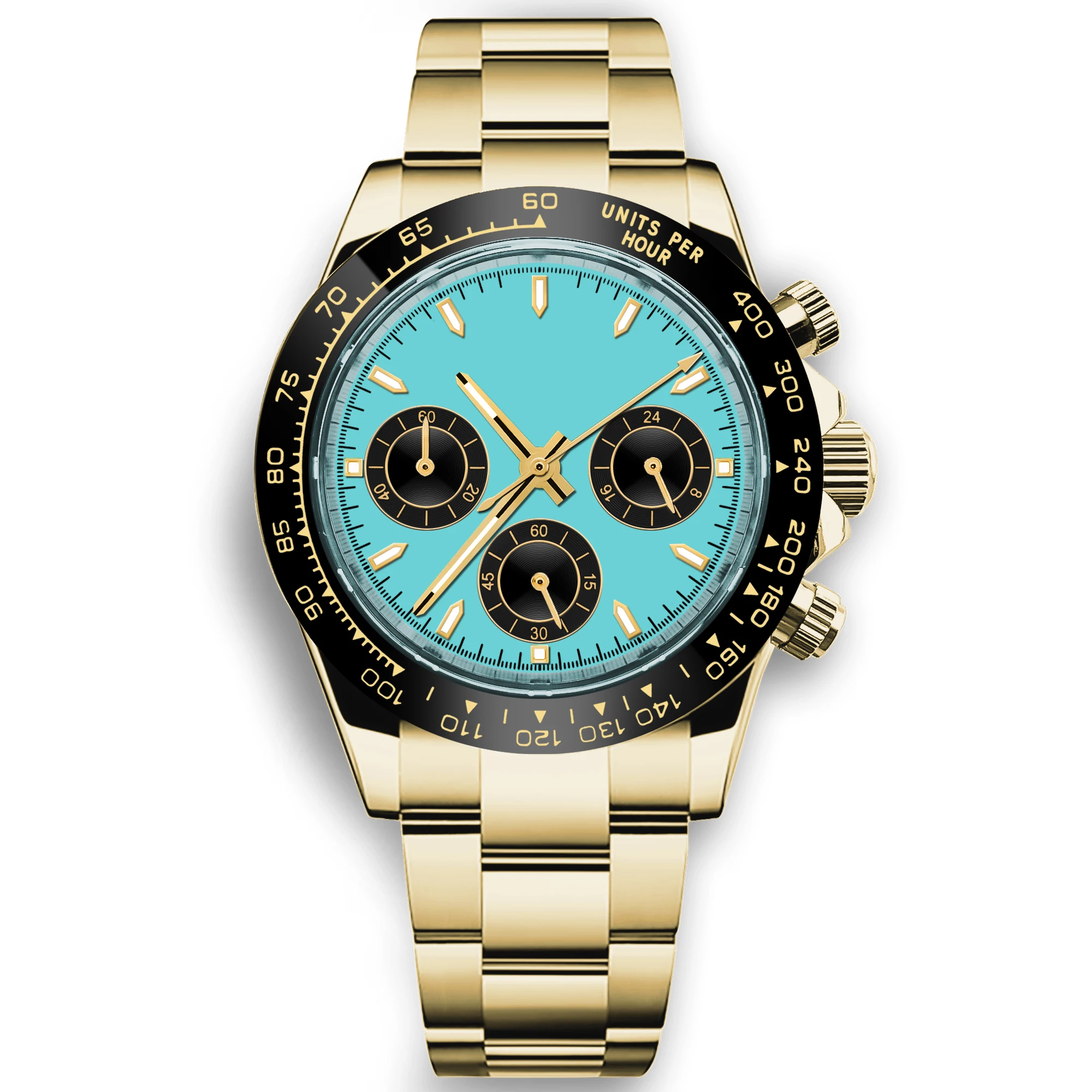 Jam Tangan Quartz Custom 39mm  - Mens Mechanical Watch ulasan dan harga