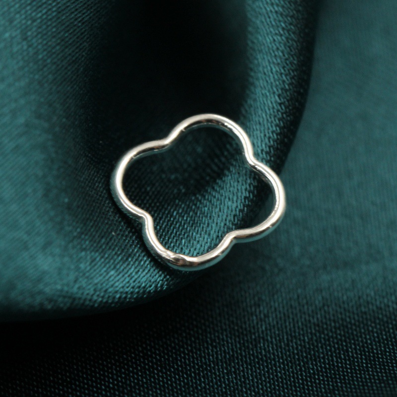 Konektor Bunga Perak Sterling, - Sterling Silver Ring ulasan dan harga