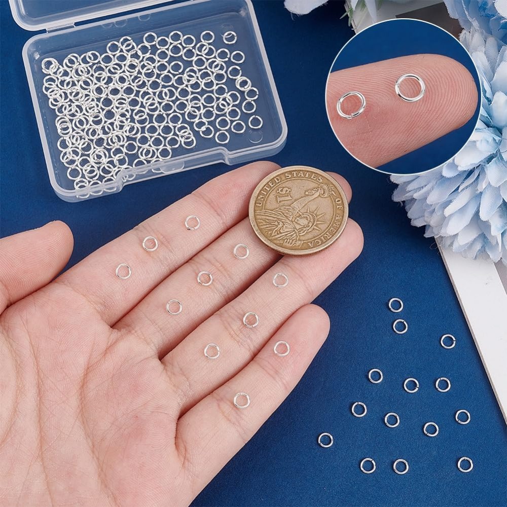 200 Buah Cincin Lompat Terbuka - Sterling Silver Ring ulasan dan harga