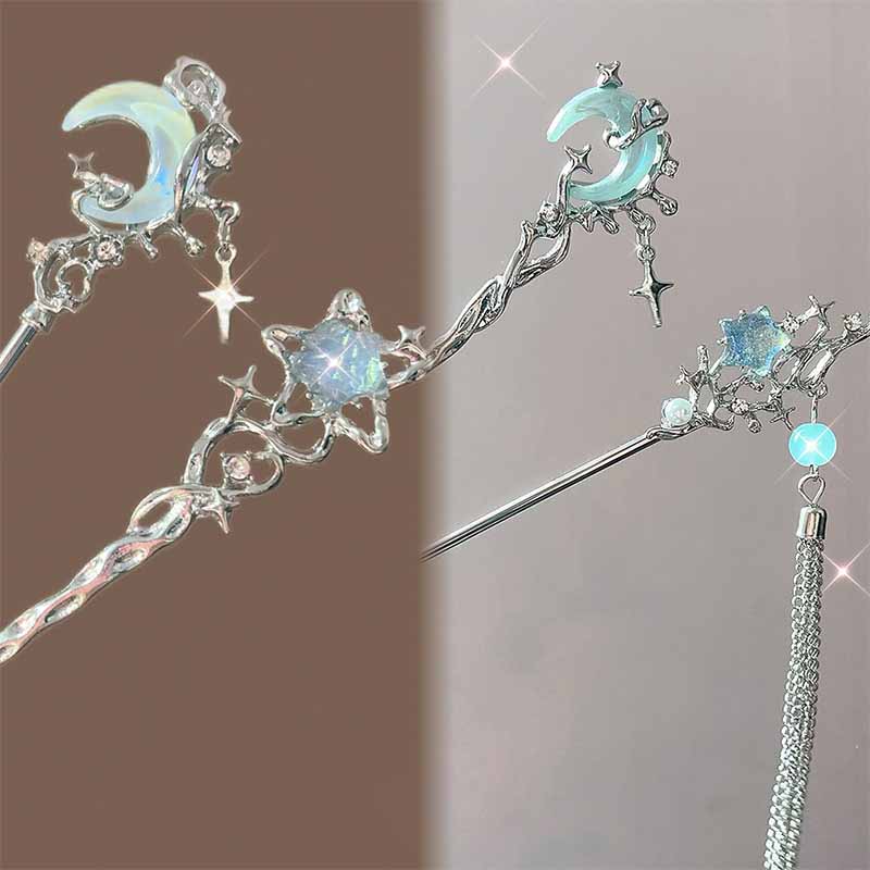 Jepit Rambut Logam Bentuk Bint - Shop Jewelry & Watches Near Me ulasan dan harga