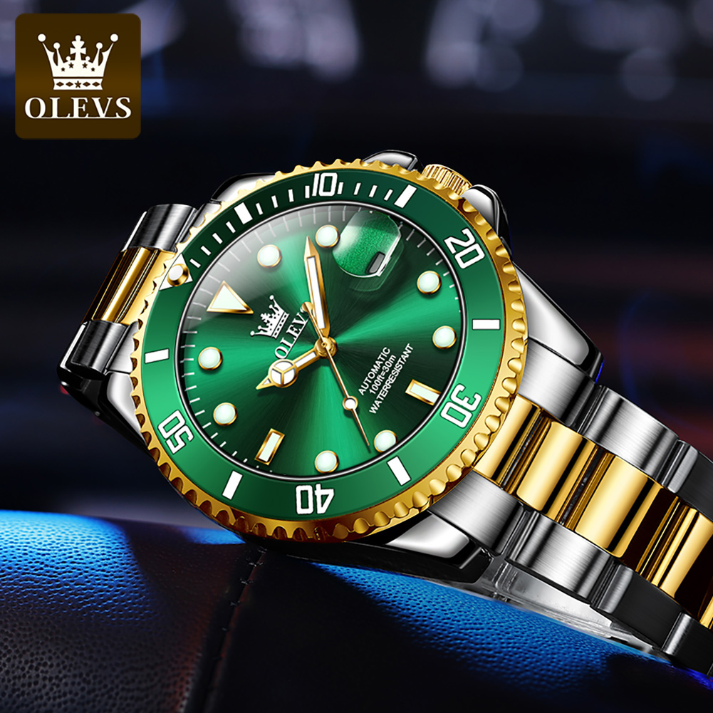 OLEVS 6650 jam tangan klasik p - High Jewelry Watches ulasan dan harga