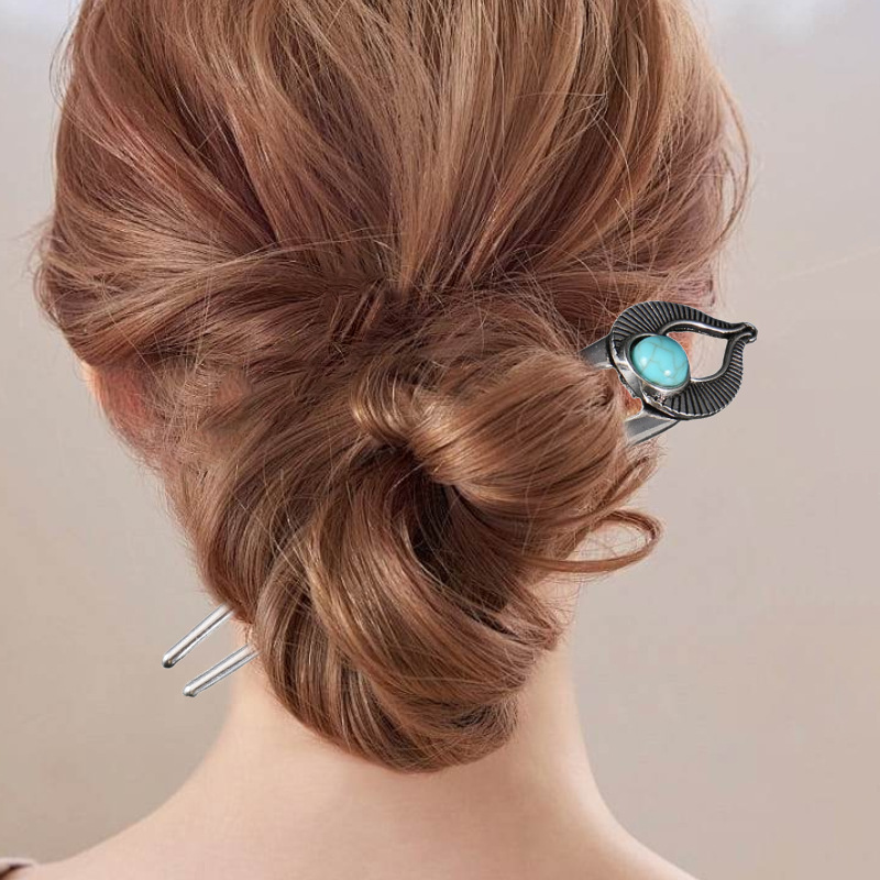 Jepit Rambut Bentuk U Turquois - Shop Jewelry & Watches Near Me ulasan dan harga