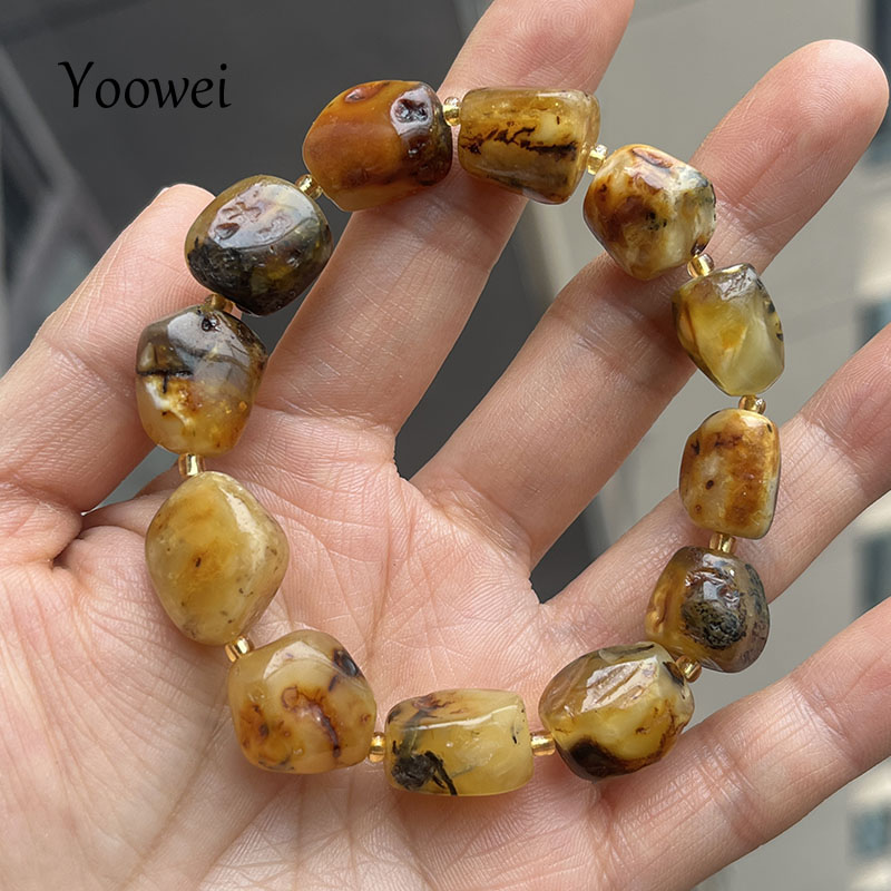 Gelang Amber Asli 100% untuk U - Gemstone Bracelet Healing ulasan dan harga
