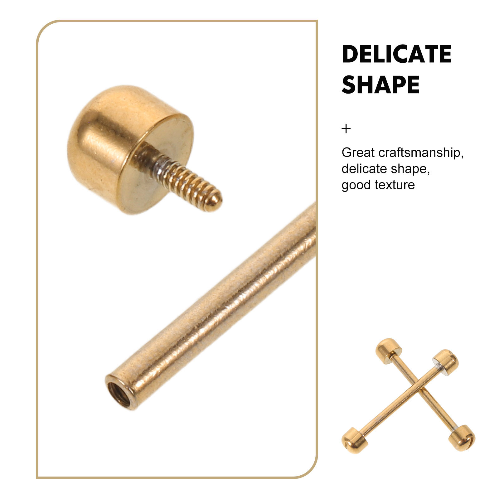 2 Buah Pin Sekrup Tali Jam Tan - Watch Strap Replacement ulasan dan harga