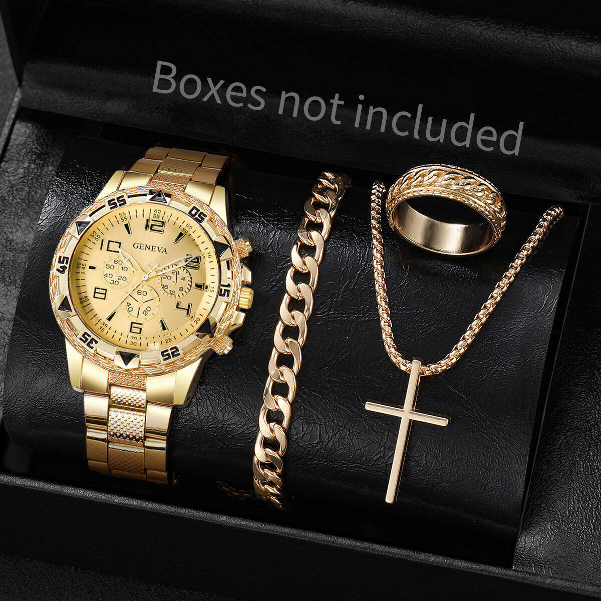 4 Buah/Set Jam Tangan Bisnis P - Jewelry Watches Men ulasan dan harga