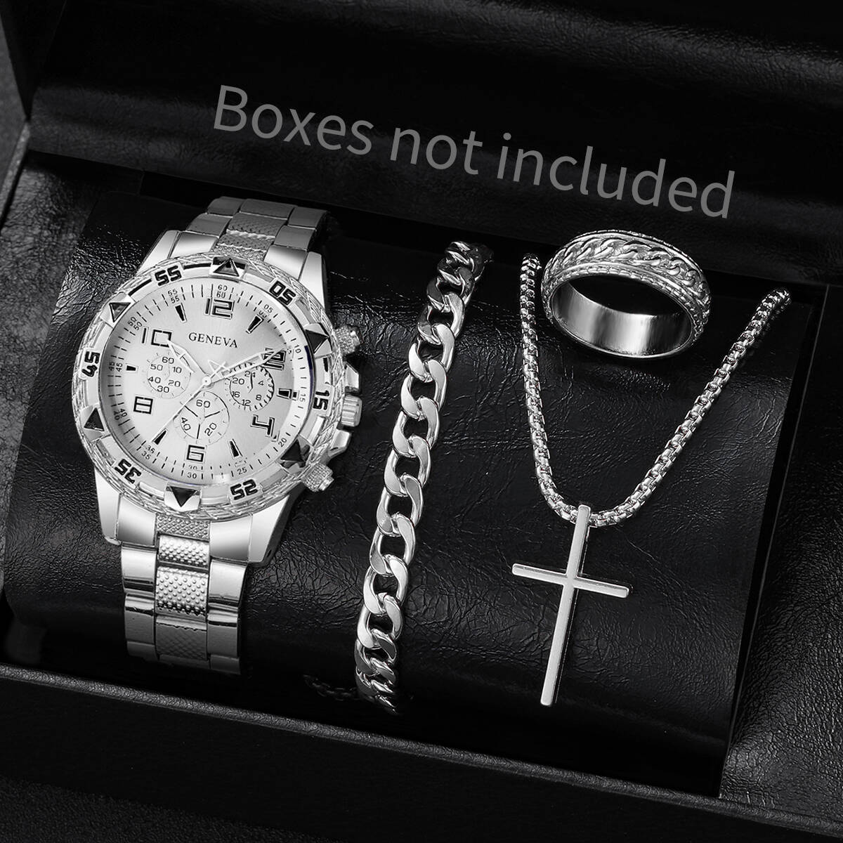 4 Buah/Set Jam Tangan Bisnis P - Jewelry Watches Men ulasan dan harga