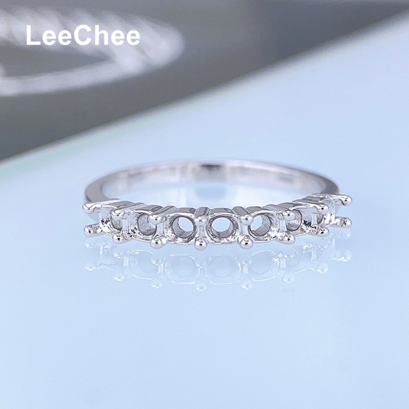 Pengaturan Cincin Pita Tetap u - Sterling Silver Ring ulasan dan harga