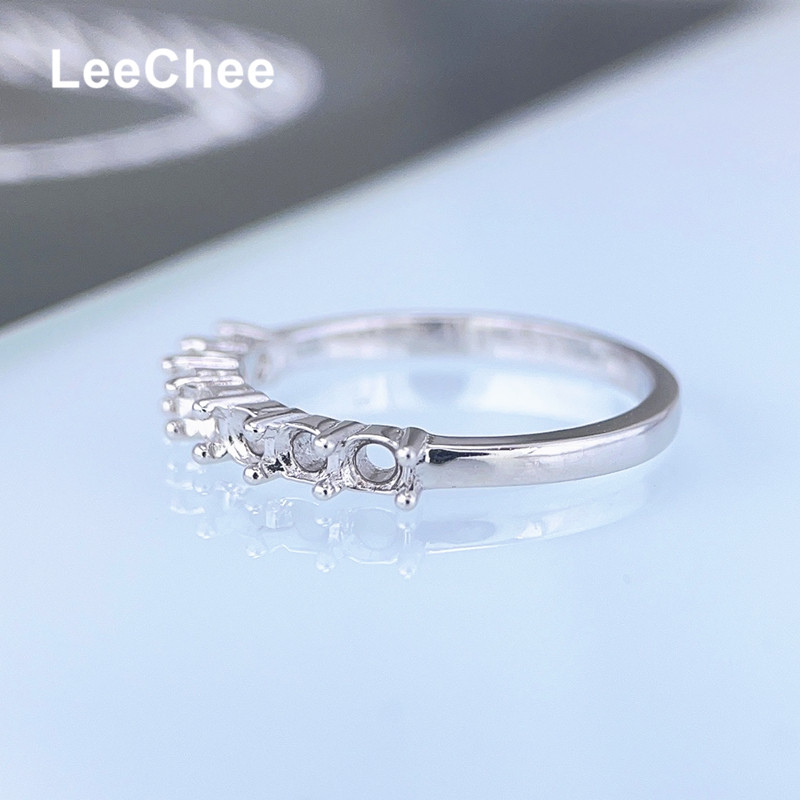 Pengaturan Cincin Pita Tetap u - Sterling Silver Ring ulasan dan harga