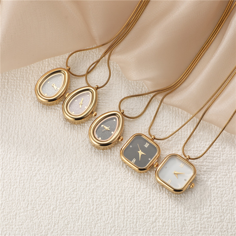 Jam Tangan Kalung Baja Anti Ka - Vintage Jewelry Watches Women ulasan dan harga