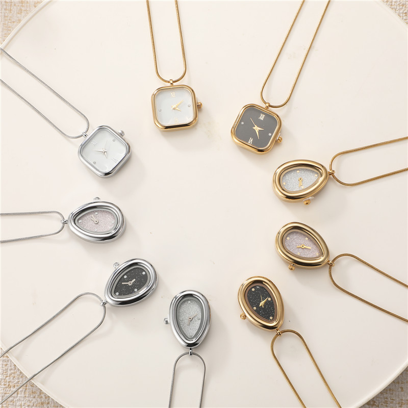Jam Tangan Kalung Baja Anti Ka - Vintage Jewelry Watches Women ulasan dan harga