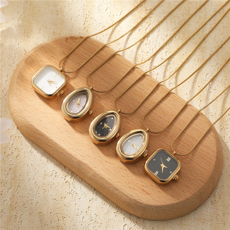 Jam Tangan Kalung Baja Anti Ka - Vintage Jewelry Watches Women ulasan dan harga